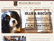 Tablet Screenshot of oliverbentleys.com